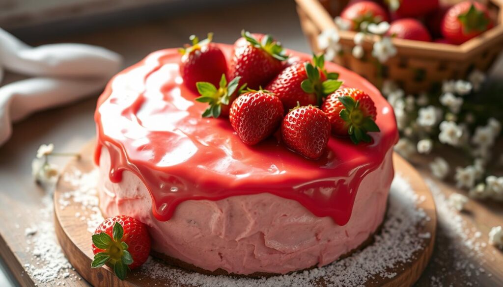 strawberry cake recipe